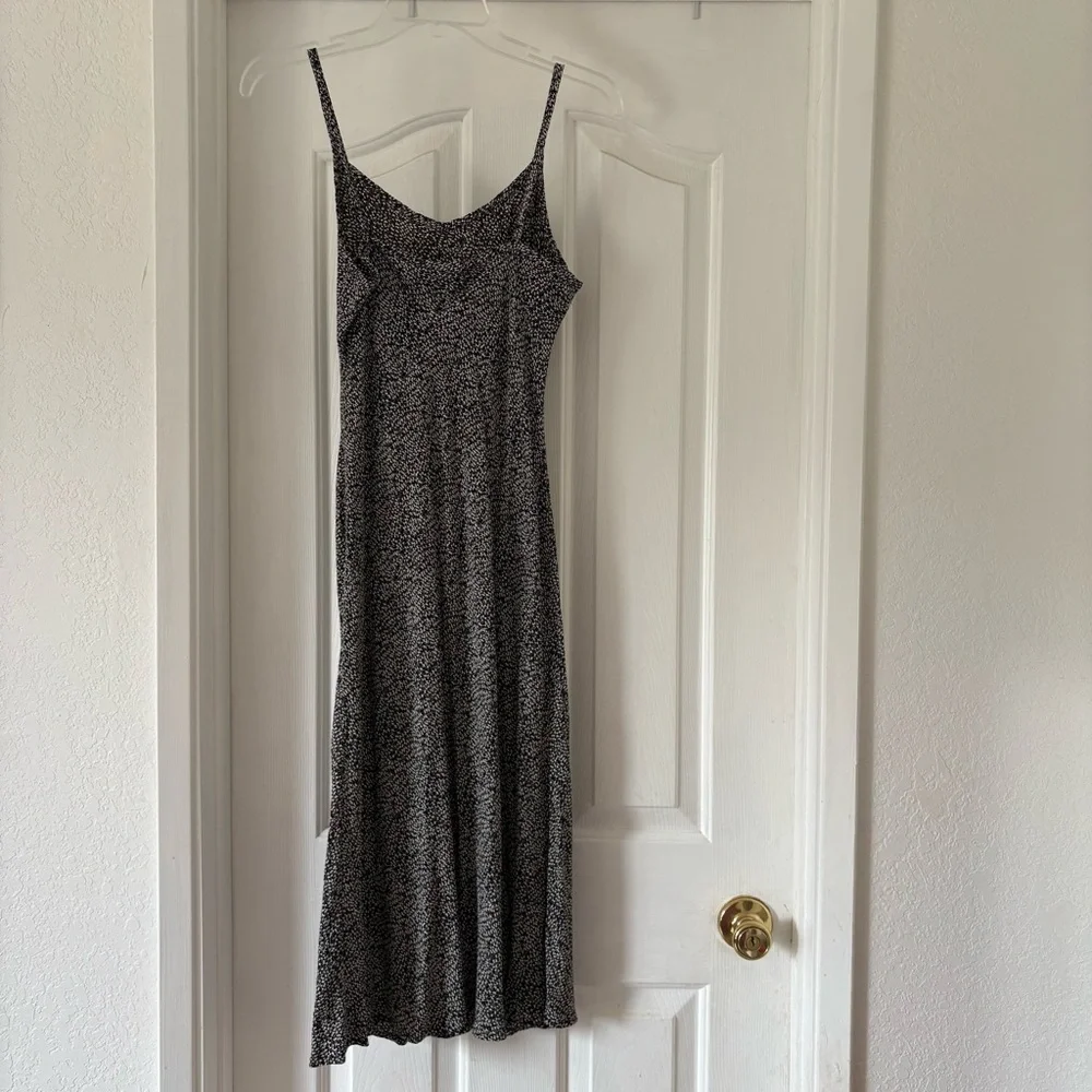 Vintage Gap Midi Slip Dress Dainty Floral Print Grunge Whimsygith Cottagecore 2 - Picture 4 of 7